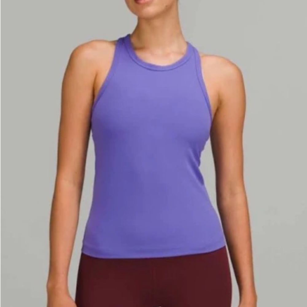 Iulemon Align Waist-length Racerback Tank Top 💜